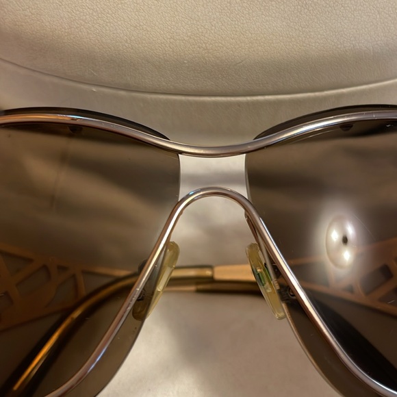 YSL Gold Strass Sunglasses - Picture 2 of 7